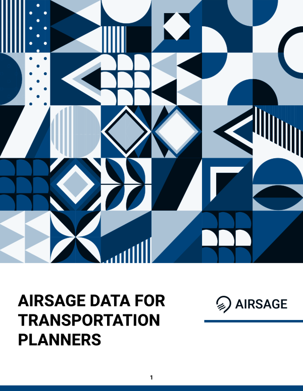 AirSage Data For Transportation Planners